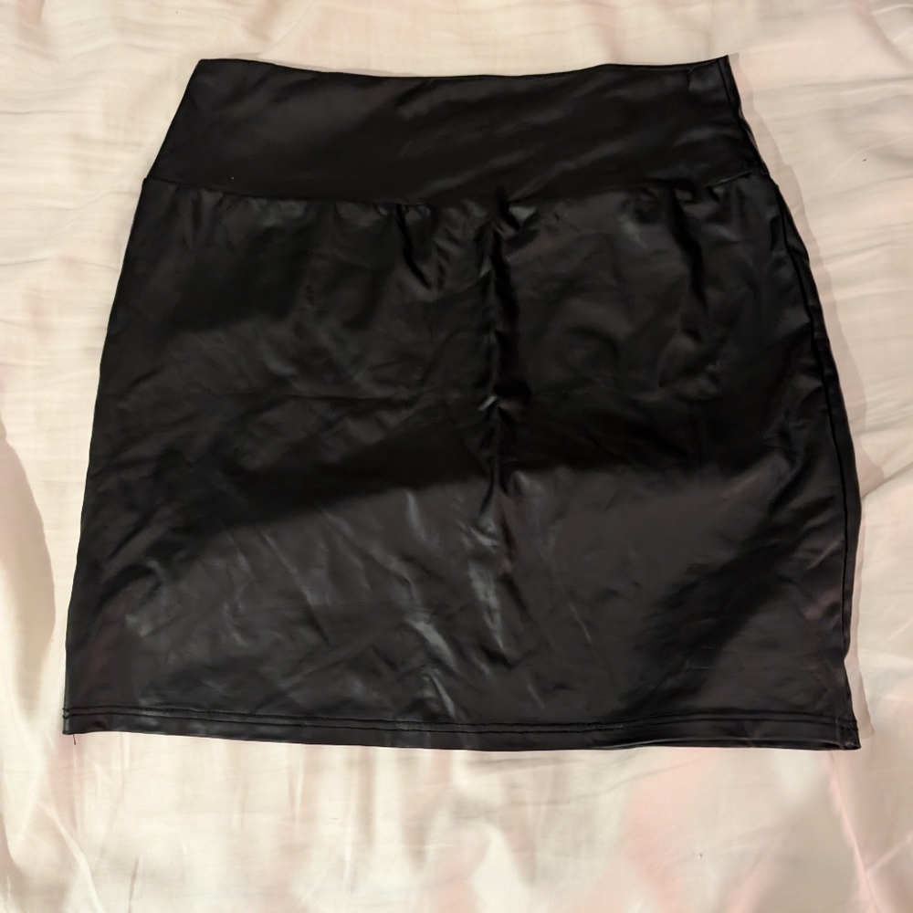 Charlotte Russe Sleek Black Skirt